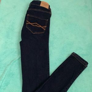 Abercrombie & Fitch Navy pants size 25 skinny jeans